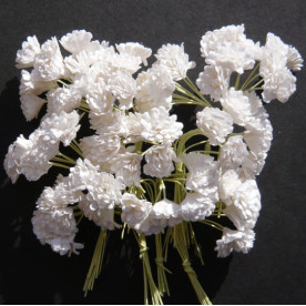 Набор из 10 цветков белой гипсофилы