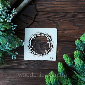 Чіпборд, вінок весняний 2, Woodchic