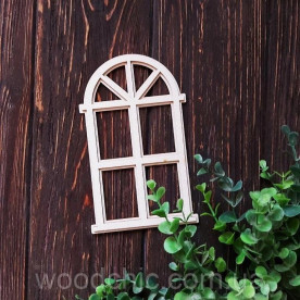 Чипборд "Окно 2 в 3D" от Woodchic