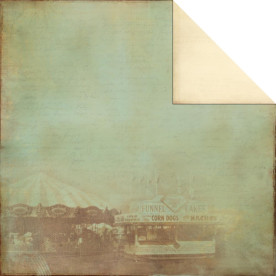 Двусторонняя бумага Carousel 30х30 от Kaisercraft