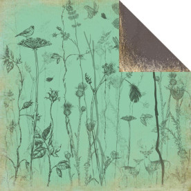 Двусторонняя бумага Mystery 30х30 от Kaisercraft