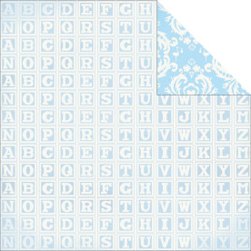 Двосторонній папір First Words 30х30 від Kaisercraft