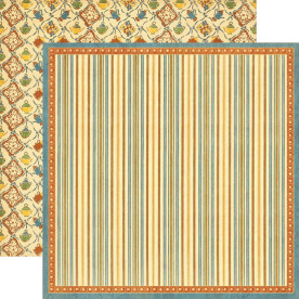 Двусторонняя скрапбумага Tea Time от Graphic 45