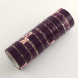 Декоративный скотч с узором, бордовый, 15 мм, 10 м. в рулоне, 5 рулонов