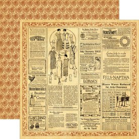 Двусторонняя скрапбумага Happy Homemaker от Graphic 45