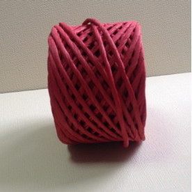 Рафия цветная в рулоне, фуксия , рулон 30 м, толщина 3-5 мм