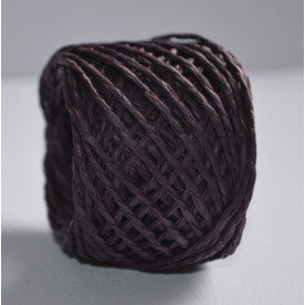 Рафия цветная в рулоне, сливовый , 20 м, толщина 1-2 мм