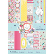 Набір паперу Bellisima А4, 48 аркушів від Papermania