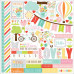Набор наклеек Spring Element, 50 шт, 30*30 см, Echo Park