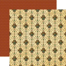 Двусторонняя скрапбумага Enlightened от Graphic 45