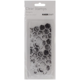 Акриловый штамп Hexagon 13х5 см, Kaisercraft