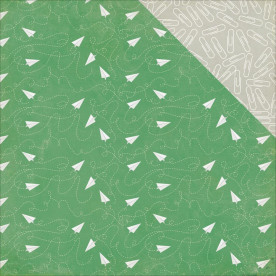 Двусторонняя бумага Paper Airplanes 30х30 см от Echo Park