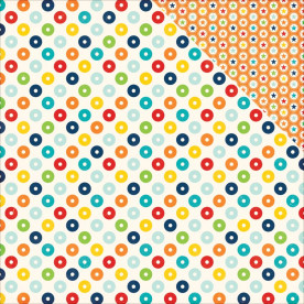 Двусторонняя бумага Dots 30х30 см от Echo Park