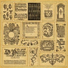 Двусторонняя скрапбумага Masterpiece от Graphic 45