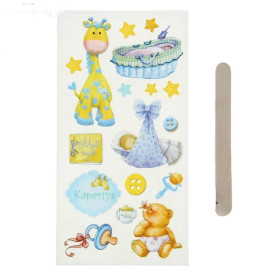 Натирки декоративные "Малыш", 12 шт от АртУзор