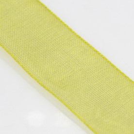 Лента из органзы оливкового цвета, ширина 15 мм, длина 1 м