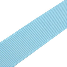 Репсовая лента голубого цвета, ширина 13 мм, 1 м