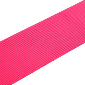 Репсовая лента ярко-розового цвета, ширина 13 мм, 1 м