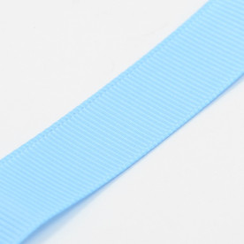 Репсова стрічка блакитного кольору, ширина 16 мм, 1 м