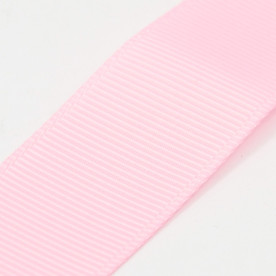 Репсова стрічка Baby pink кольору, ширина 22 мм, 1 м