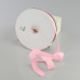 Репсова стрічка Baby pink кольору, ширина 22 мм, 1 м