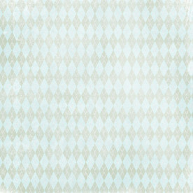 Односторонній скраппапір Green Argyle від Melissa Frances