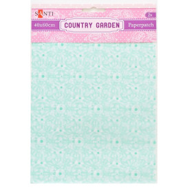 Папір для декупажу, Country garden 3, 2 листа 40 * 60 см від Santi