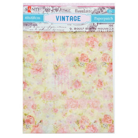 Папір для декупажу, Vintage, 2 листа 40 * 60 см від Santi