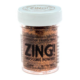Пудра для ембоссінга Glitter Copper Zing! мідного кольору від American Crafts