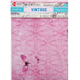 Бумага для декупажа, Vintage 4 , 2 листа 40*60 см от Santi