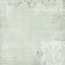 Односторонній скраппапір Newsprint від Melissa Frances