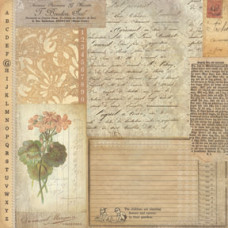 Односторонній скраппапір First Class Mail від Melissa Frances