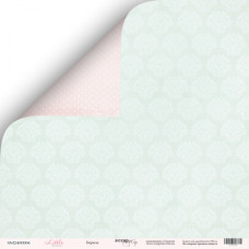 Аркуш двостороннього паперу Бірюза 30x30 від Scrapmir