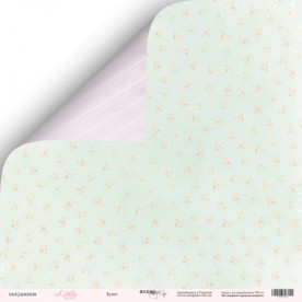 Лист двусторонней бумаги Букет 30x30 Scrapmir