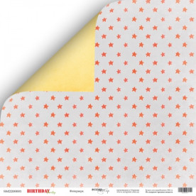 Аркуш двостороннього паперу Феєрверк 30x30 Scrapmir