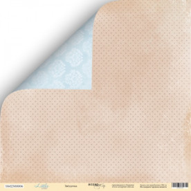 Лист двусторонней бумаги Звездочки 30x30 от Scrapmir