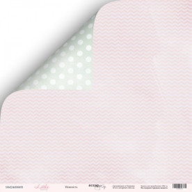 Лист двусторонней бумаги Нежность , 30x30 см от Scrapmir