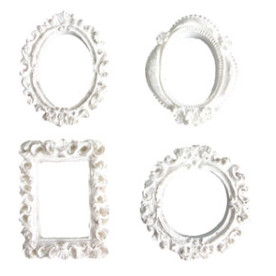 Набор украшений из гипса Petite Frames Assortment от Melissa Frances