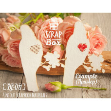 Чіпборд "Птахи для вишивки" №4, розмір 53 * 75 мм від Scrapbox