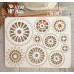 Чіпборд набір шестерень "Стимпанк", розмір 165 * 130 мм від Scrapbox