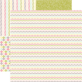 Двосторонній папір Whimsy Scallop 30х30 см від Echo Park