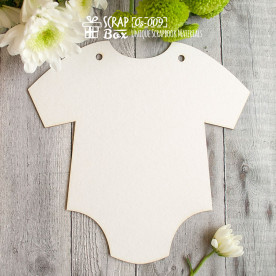 Основа для альбома в форме Бодика, 1 шт, размер 180*177 мм от ScrapBox