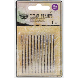 Акриловый штамп Jagged Lines, 6,3х7,6 см, Prima