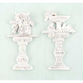 Набір гіпсових прикрас Garden Fountain, 2 шт від Prima