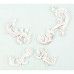 Набор гипсовых украшений Swirls, 4 шт от Prima