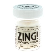 Пудра для ембоссінга Clear Zing! прозора від American Crafts