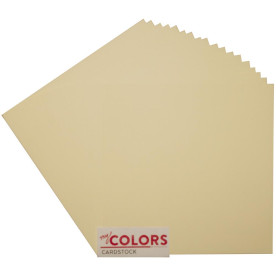 Лист гладкого кардстока Ivory 30х30 см, 1 шт. від My Mind's Eye