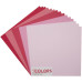 Набір текстурного кардстока Pink & Red Tones, 30 * 30 см, 6 шт, 216 г / м2 від My Mind's Eye