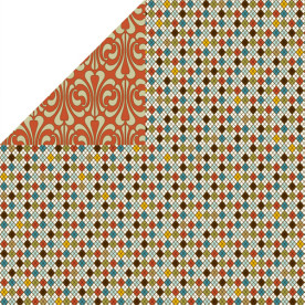 Двусторонняя бумага Dad's Socks 30х30 см от Bella Blvd