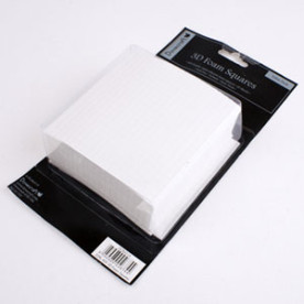 Набор маленьких квадратиков из вспененного скотча 3d 20 листов от Dovecraft